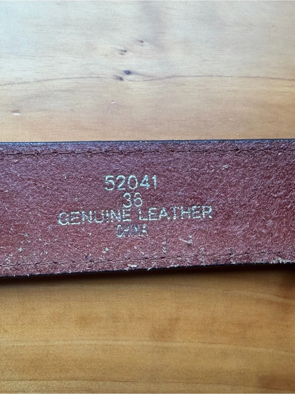 Western Tooled Leather Belt with Silver Buckle - Brown